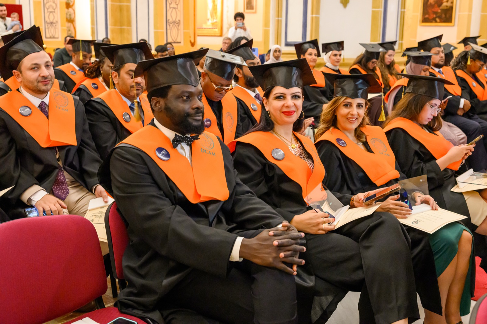 Taito graduates at the Exeed College ceremony